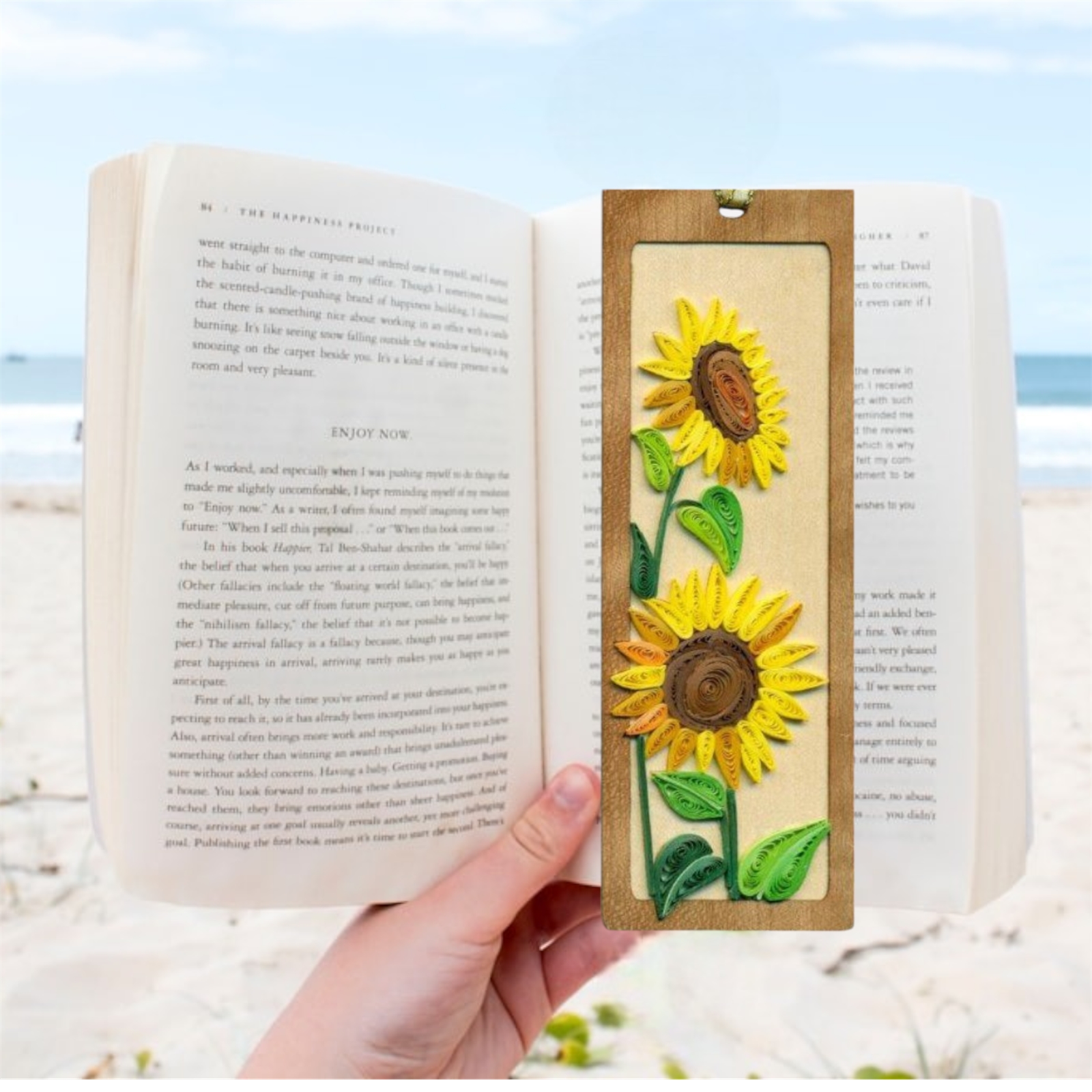 SUNFLOWERS BOOK MARK