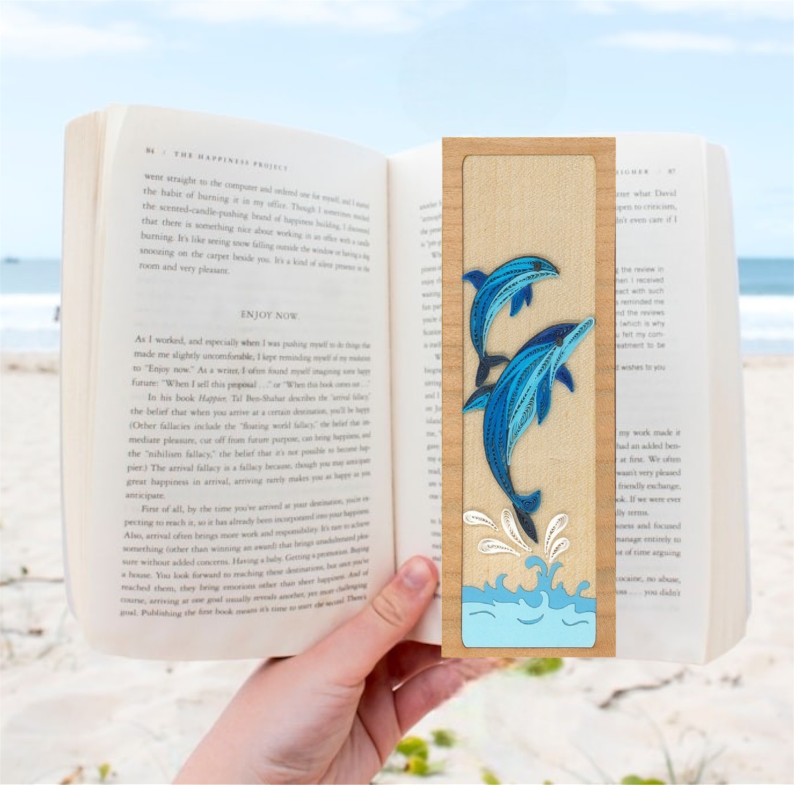 DOLPHINS BOOK MARK