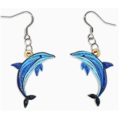 DOLPHIN EARRINGS