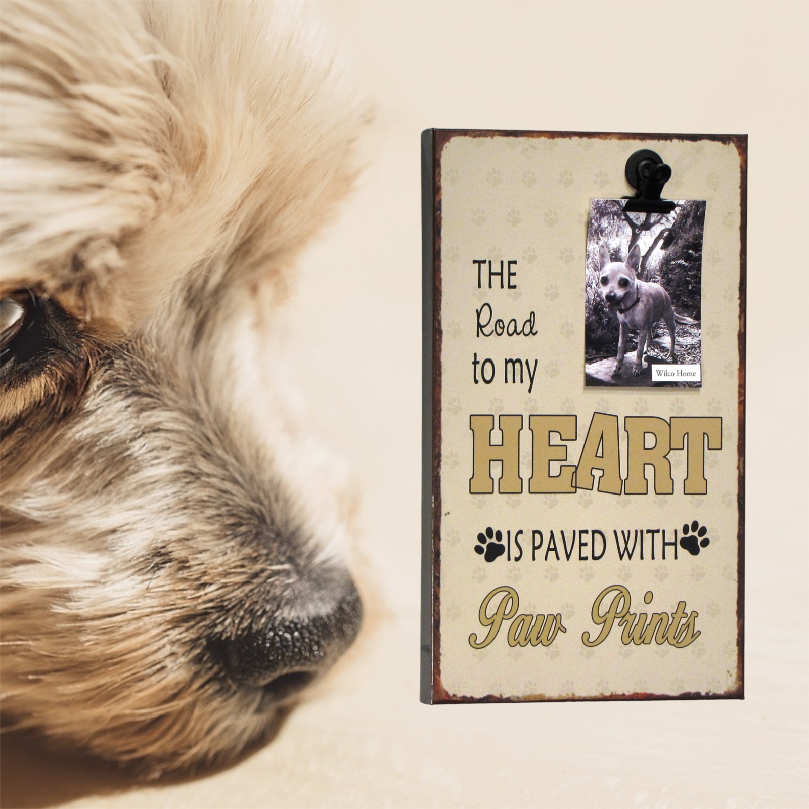 The Road To My Heart Is Paved With Paw Prints w/cl