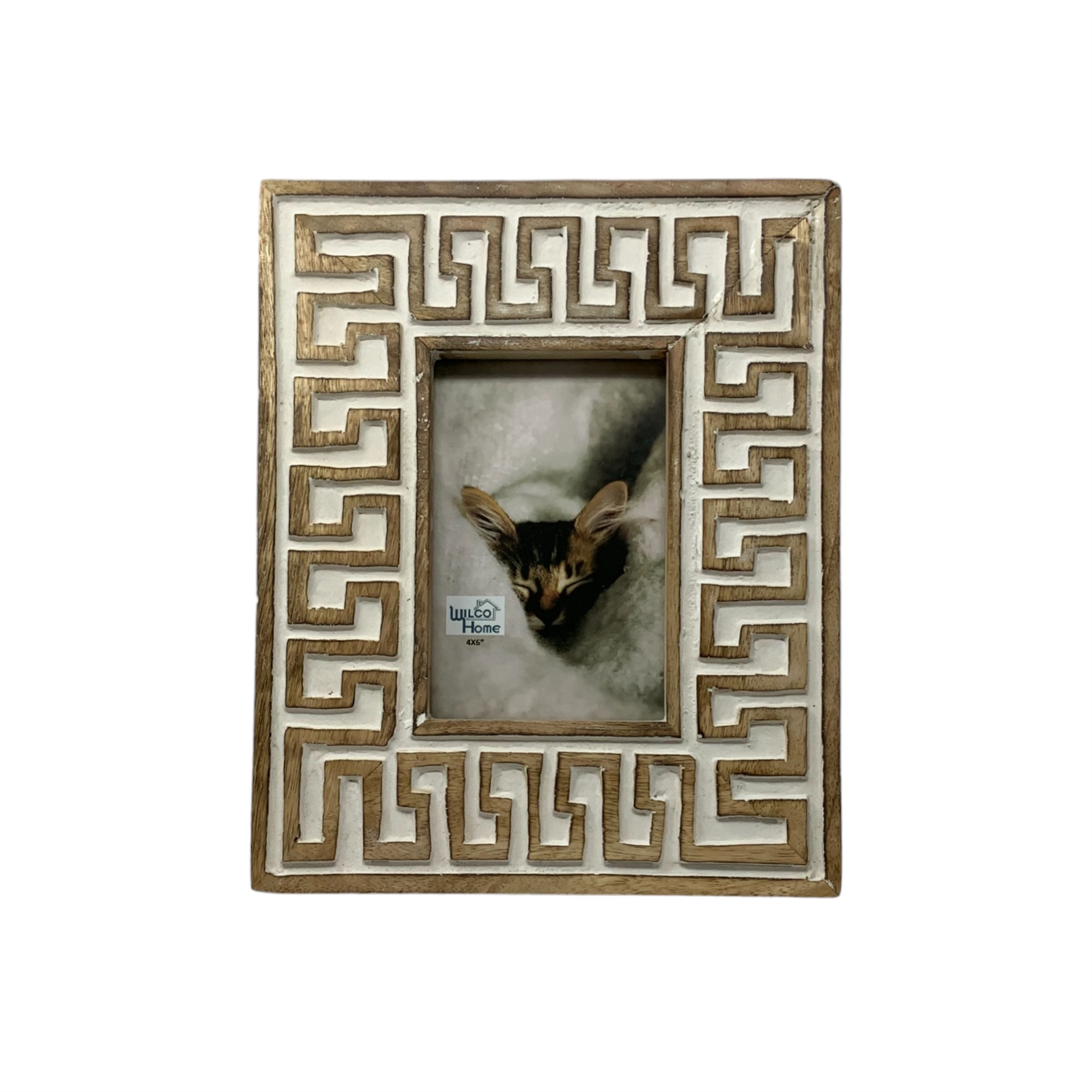 Athens Picture Frame 4x6-White Wash 